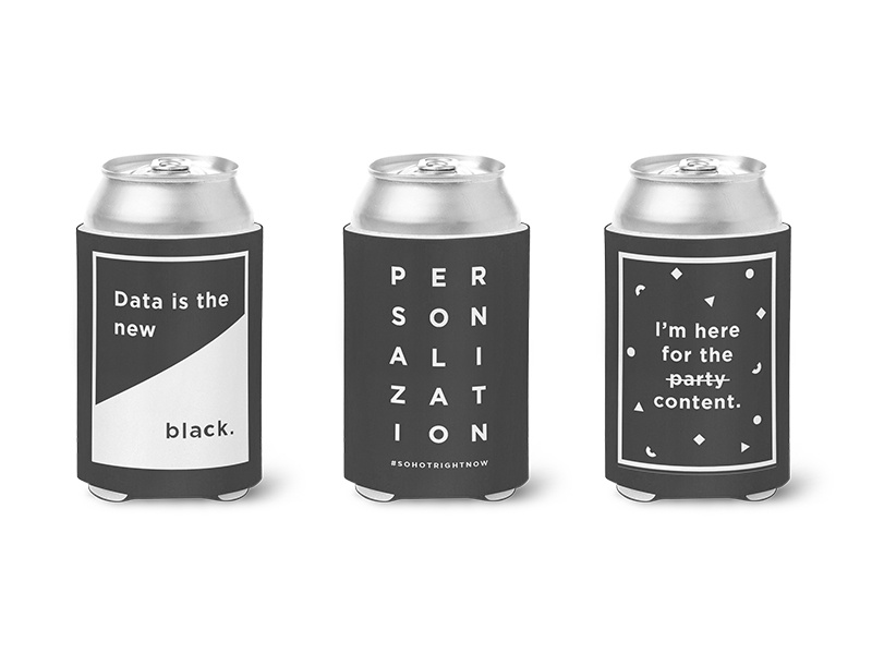 Nerd Koozies minimal minimalist design typography graphic design nerd koozie koozie design koozie clean desing design