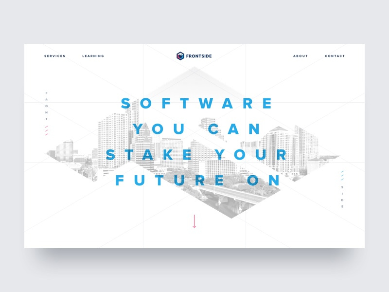 Site Redesign Preview interface design minimal design clean design ui design ui