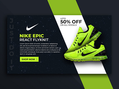 NIKE BANNER banner branding illustration nike air nike shoes