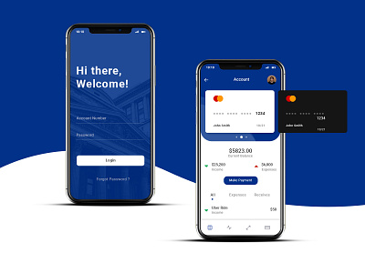 Banking Mobile App UI Design