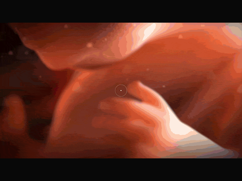 Fetus Hover state animation baby