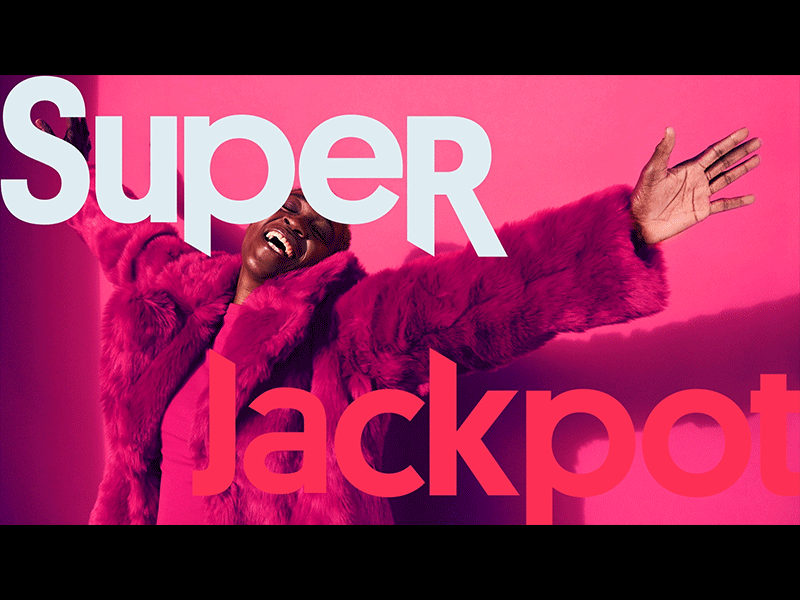 Superjackpot casino colors colourful gradients lotery