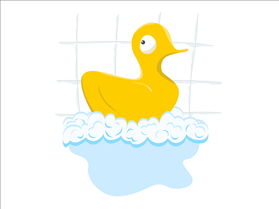 duckie illustration motion graphics vector