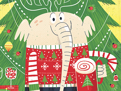 Larry The Christmas Elephant