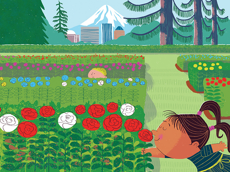 Portland Baby teaser 3 mthood pdx boardbooks picturebooks kidlitart portland