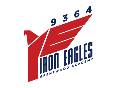 Iron Eagles logo academy brentwood diazmunoz diazmuñoz eagle eagles eduardo iron logo