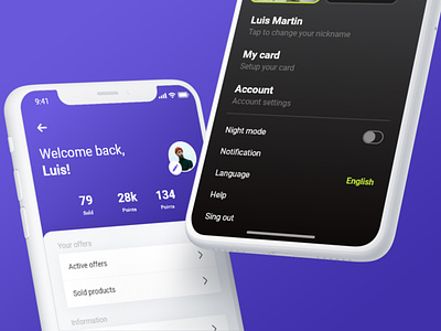 Profiles UI KIT app design kit mobile modern profile profiles screens ui ui kit ux