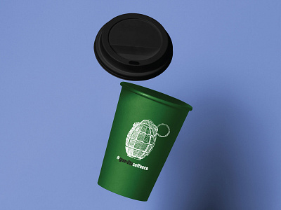 Guerilla Coffee Co Branding branding design coffee cup coffee shop hospitality identity design logo design