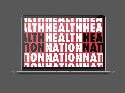 Health Nation Brand Presentation brand design presentation design presentation layout