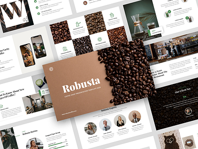 Robusta – Coffee Shop Presentation Template