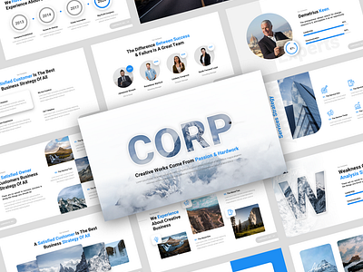 Corp - Creative Business Presentation Template