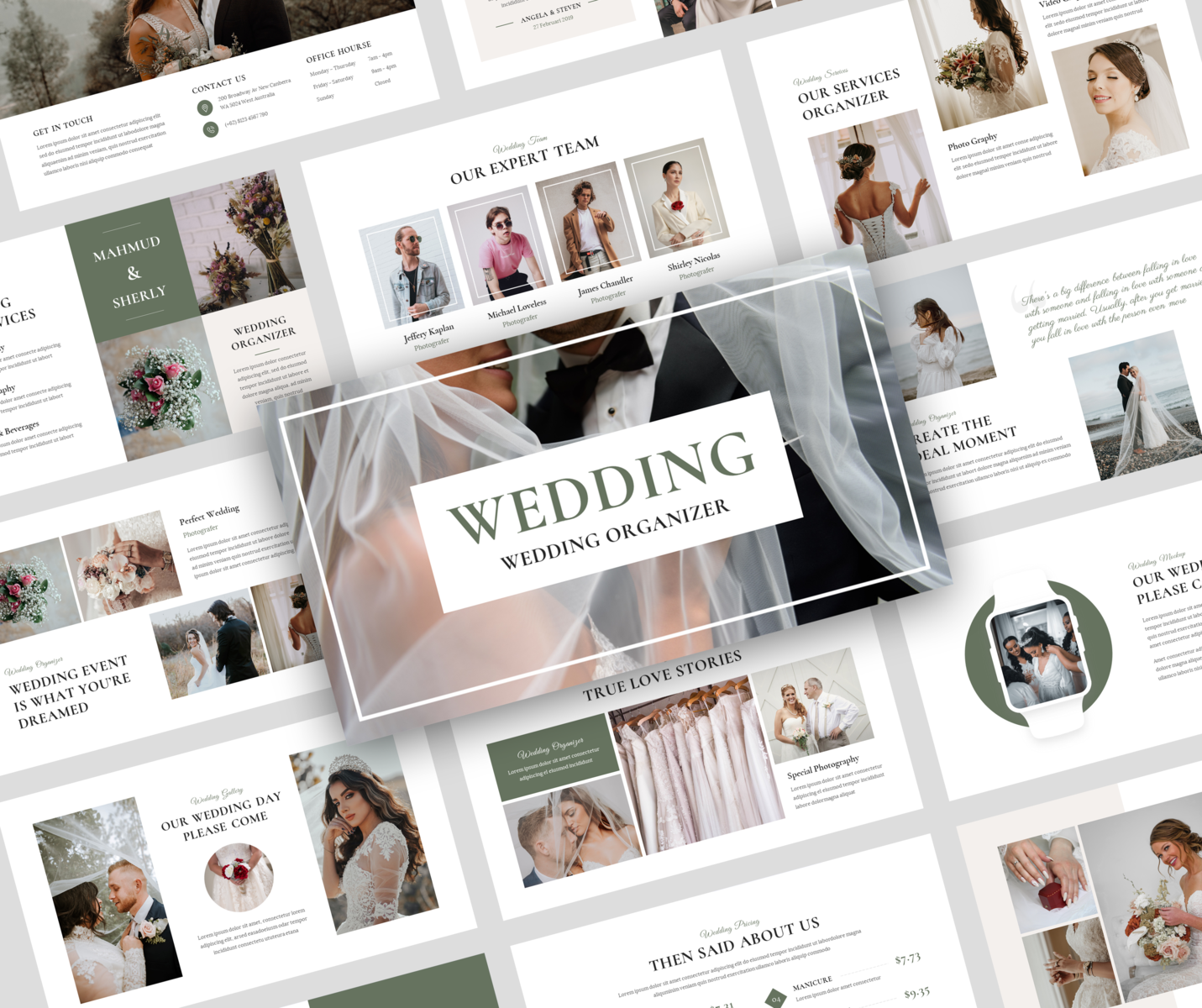 Wedding Photography & Organizer Presentation Template by yovimaula on ...