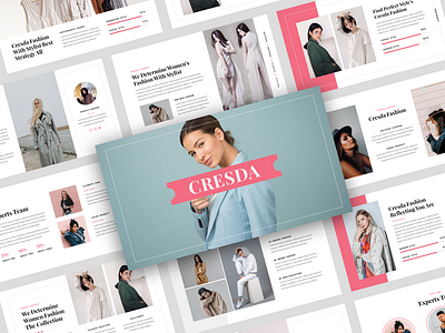 Cresda – Fashion & Clothing Store Presentation Template