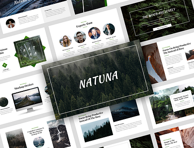 Natuna – Environment & Ecology Presentation Template animal botanical business company profile corporate business earth eco ecology environment environmental forest geographic green infographic natural nature organization personal branding rewenable solar energy