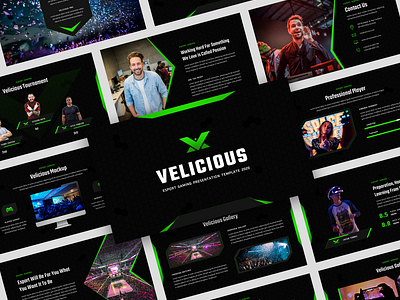 Velicious – Esport Gaming Tournament Presentation Template