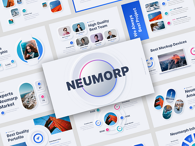 Neumorph - Neumorphic Corporate Business Presentation Template