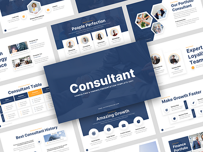 Consultant – Finance & Consulting Presentation Template