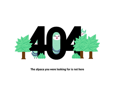 Daily UI: 404 page dailyui design flat illustration illustrator ui vector