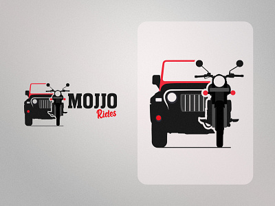 Mojjo Rides Logo branding design graphic design icon illustration illustrator logo vector website