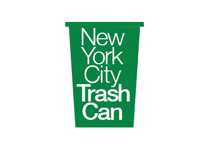 New York City Trash Can