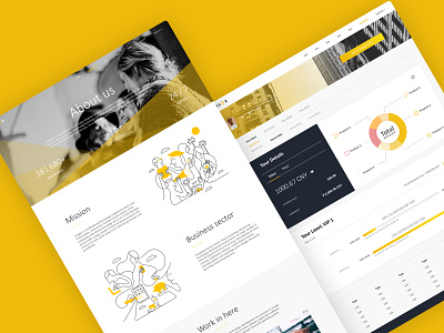 Finance Corporate Site Concept