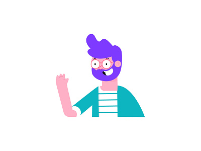 Flat Cartoon People Illustration