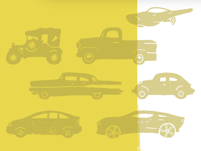 CARS! buggy car chevy concept car flying car ford truck hand drawn prius sports car vw bug wing tip