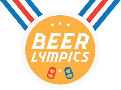 Beerlympics Event beer beerlympics medal olympics stars tab usa