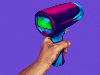 Speed design digital art illustration speed speed gun speedometer