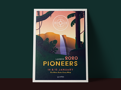 Onfido Launch 2020 - Jungle brand illustration branding design illustration typography vector