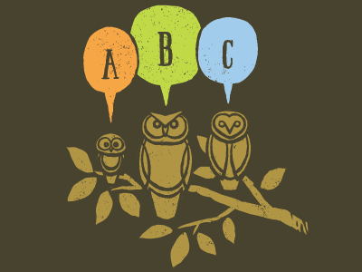 Alphabetical Owls