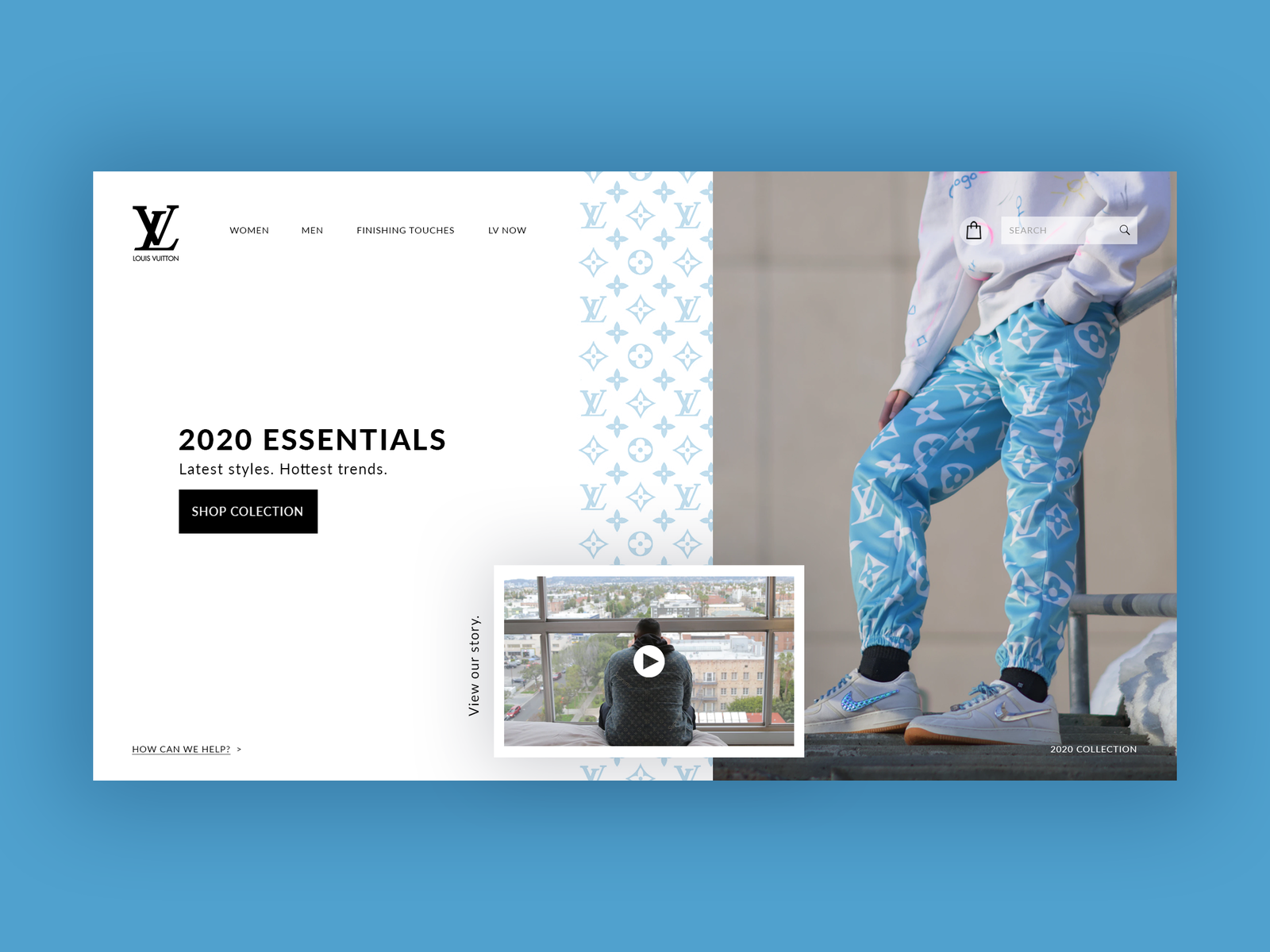Louis Vuitton Website Concept By Brett Gage On Dribbble