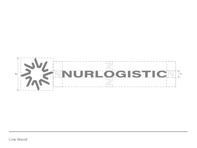 Nurlogistic branding logo