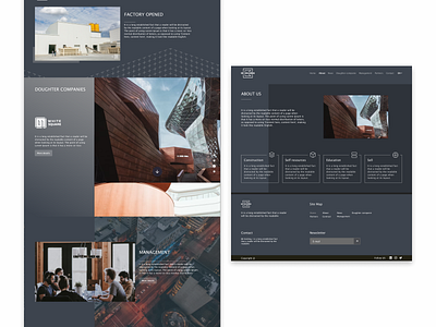 BK Holding | Architecture Design architecture design branding design figma landing tbilisi ui ux web design