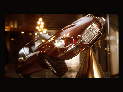 EType 2 3d c4d car cars cinema 4d closeup design etype illustration jaguar octane