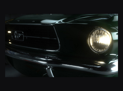 Mustang 3 3d america c4d car cars cinema 4d closeup design illustration maxon muscle car muscle cars mustang octane