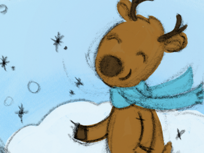 Christmas in July, staying cool christmas in july staying cool reindeer wip