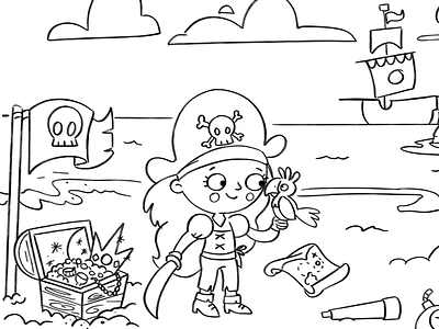 Girl Pirateisland