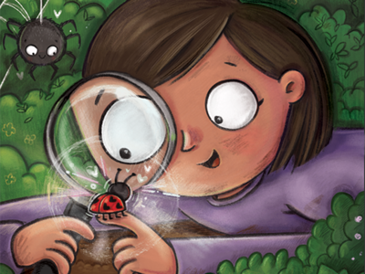 Lovebug childrens illustration cute digital illustration kidlitart photoshop