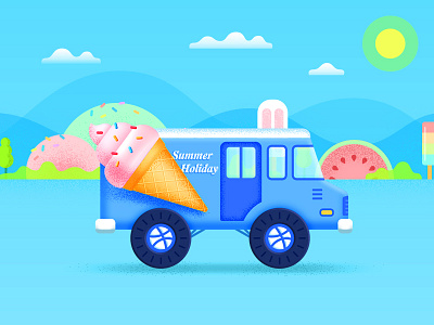 Ice cream car