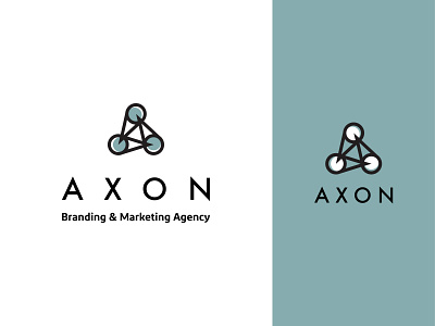 AXON Branding & Marketing Agency Visual Identity branding design logo