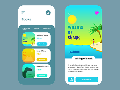 Book Store App UI