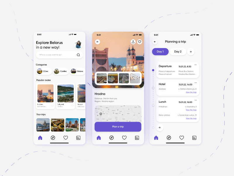 Travel App - Plan and explore the world in a new way!