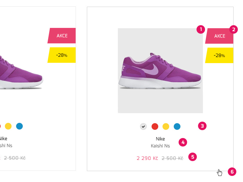 Listing of product - guide for developer work wip website webdesign ui simple photoshop fashion eshop ecommerce developer