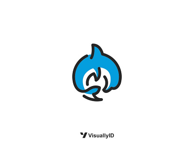 Dolphin Logo Design