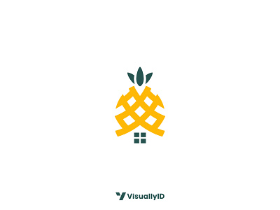 Pineapple Cabin Logo Design