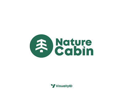 Nature Cabin Logo Design brand identity branding design elegant graphic design logo logo design logo elegant logo inspirations logo minimalist logo monogram logo simple minimalist monogram monoline simple