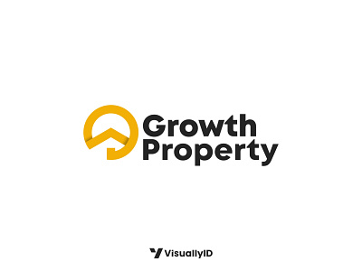 Growth Property Logo Design brand identity branding design elegant graphic design logo logo design logo elegant logo inspiration logo minimalist logo monogram logo simple minimalist monoline simple
