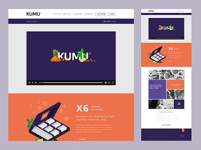 KUMU - About Us brand branding ecommerce ui website website design