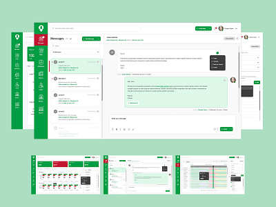 Logistics People - Custom Application app design application design ui ux